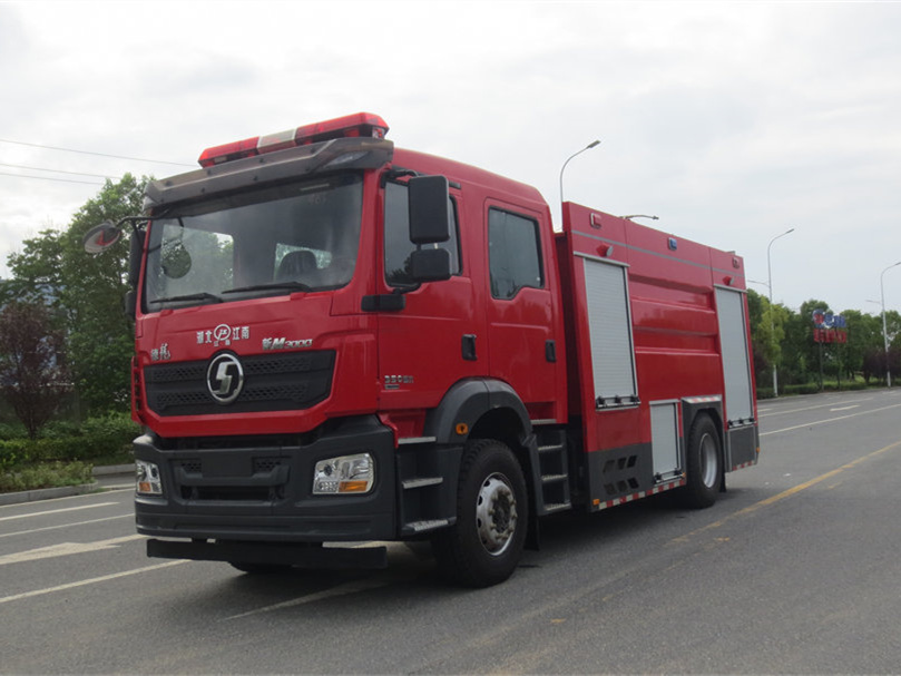 8噸陜汽單橋泡沫消防車