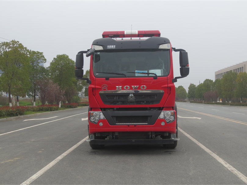7噸干粉水聯(lián)用消防車
