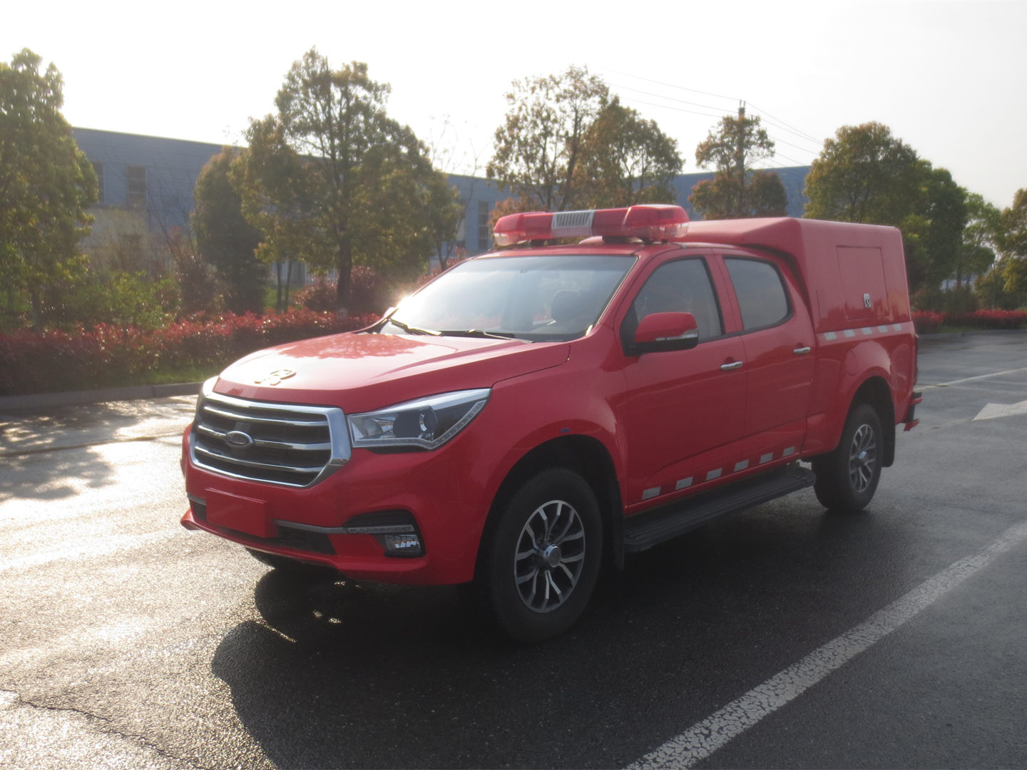 慶鈴皮卡雙排器材消防車